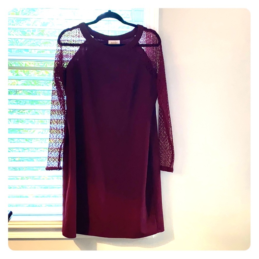 A net sleeve dress and worn twice.